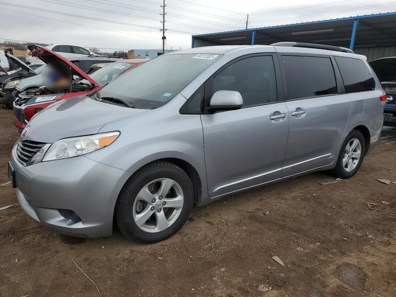 Изображение 1 2012 TOYOTA SIENNA LE 2012 с VIN 5TDKK3DC4CS177788