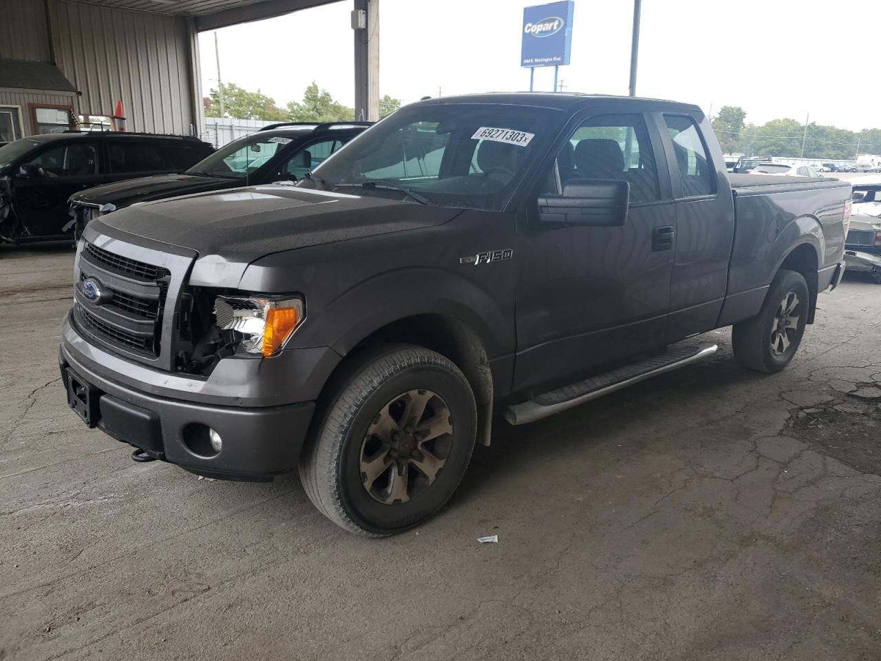 Image 1 of 2013 FORD F150 SUPER CAB 2013 with VIN 1FTFX1EF5DFA45236