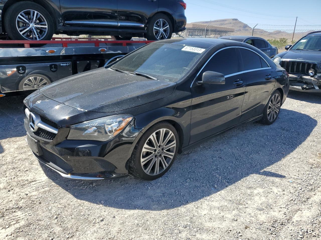 Image 1 of 2019 MERCEDES-BENZ CLA 250 2019 with VIN WDDSJ4EB0KN771691