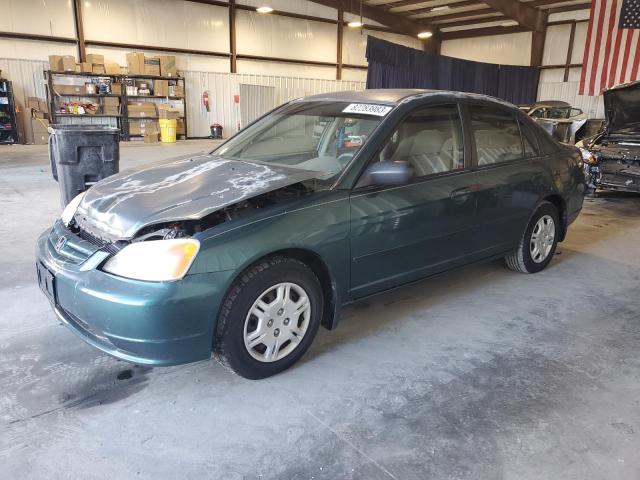 Image 3 of 2002 HONDA CIVIC LX 2002 with VIN 2HGES16572H513691