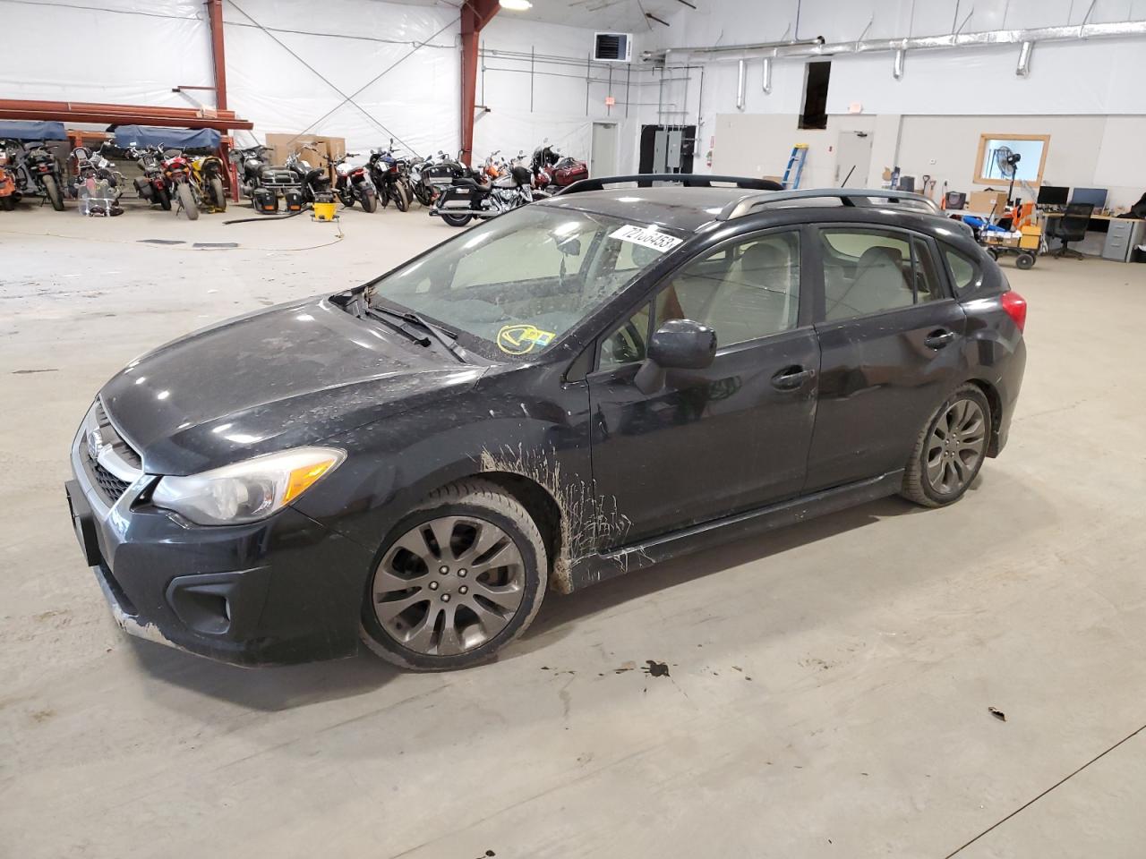 Image 1 of 2014 SUBARU IMPREZA SPORT PREMIUM 2014 with VIN JF1GPAL65E8260280