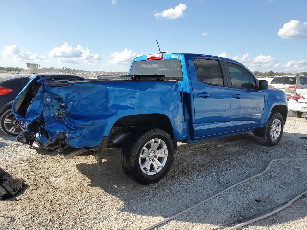 Image 3 of 2022 CHEVROLET COLORADO LT 2022 with VIN 1GCGSCEN1N1330696