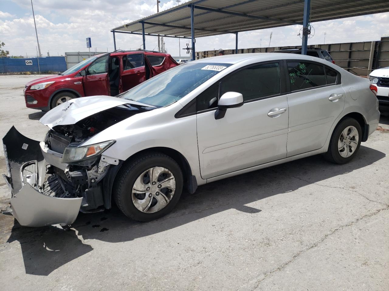 Image 1 of Honda Civic Lx 2013 with VIN 2HGFB2F59DH593752