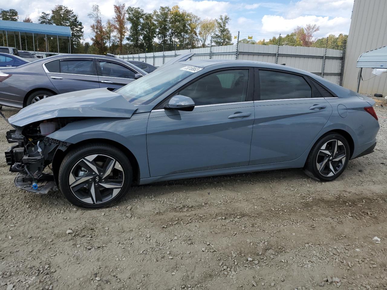 Image 1 of 2023 HYUNDAI ELANTRA LIMITED 2023 with VIN KMHLN4AJXPU035947