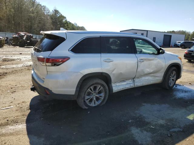 Image 3 of 2014 TOYOTA HIGHLANDER XLE 2014 with VIN 5TDKKRFH8ES034664
