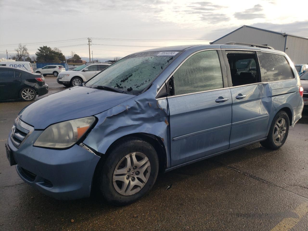 Изображение 1 2006 HONDA ODYSSEY EXL 2006 с VIN 5FNRL38776B032763