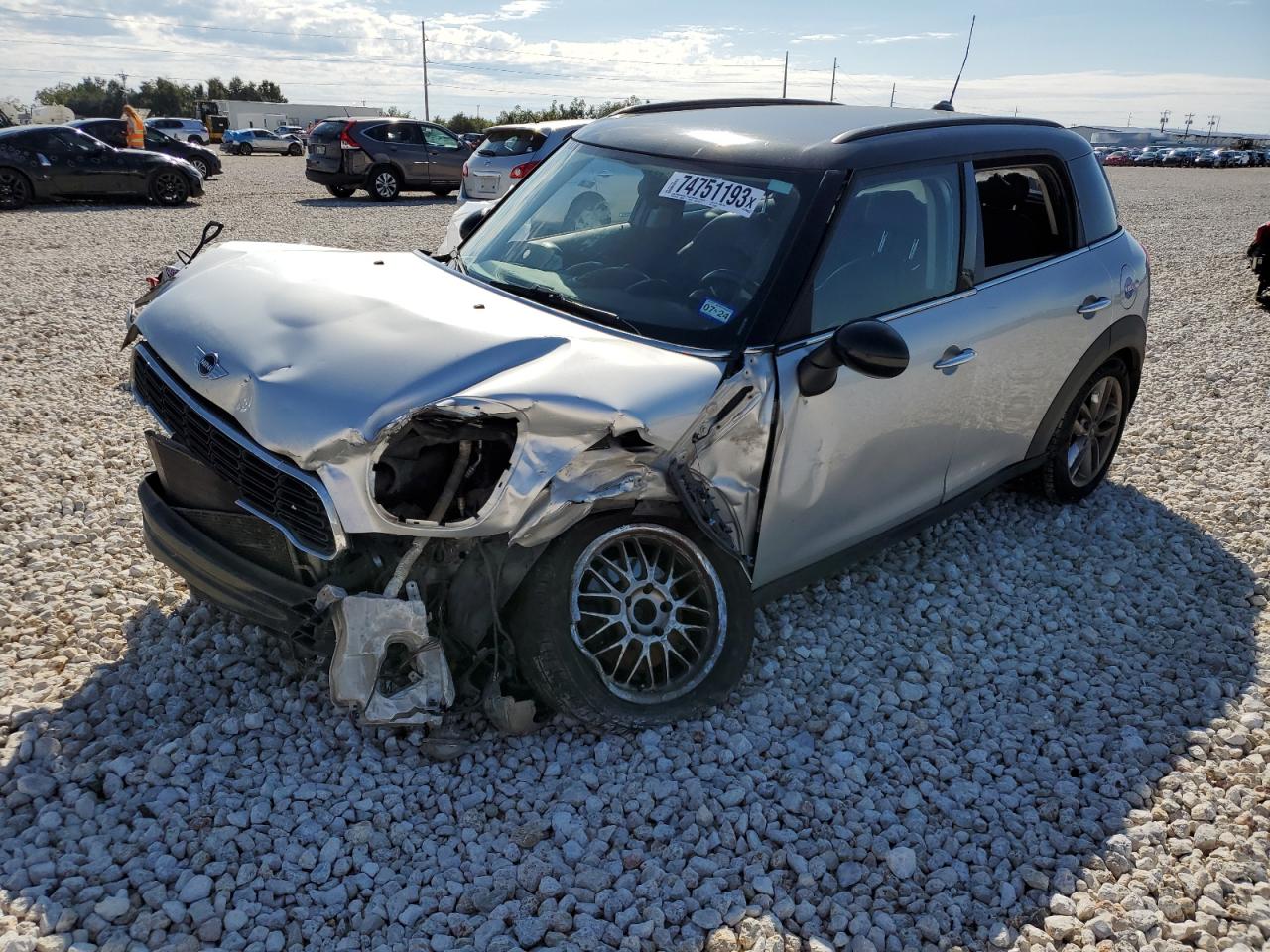 Image 1 of Mini Cooper S Countryman 2014 with VIN WMWZC3C53EWP51988