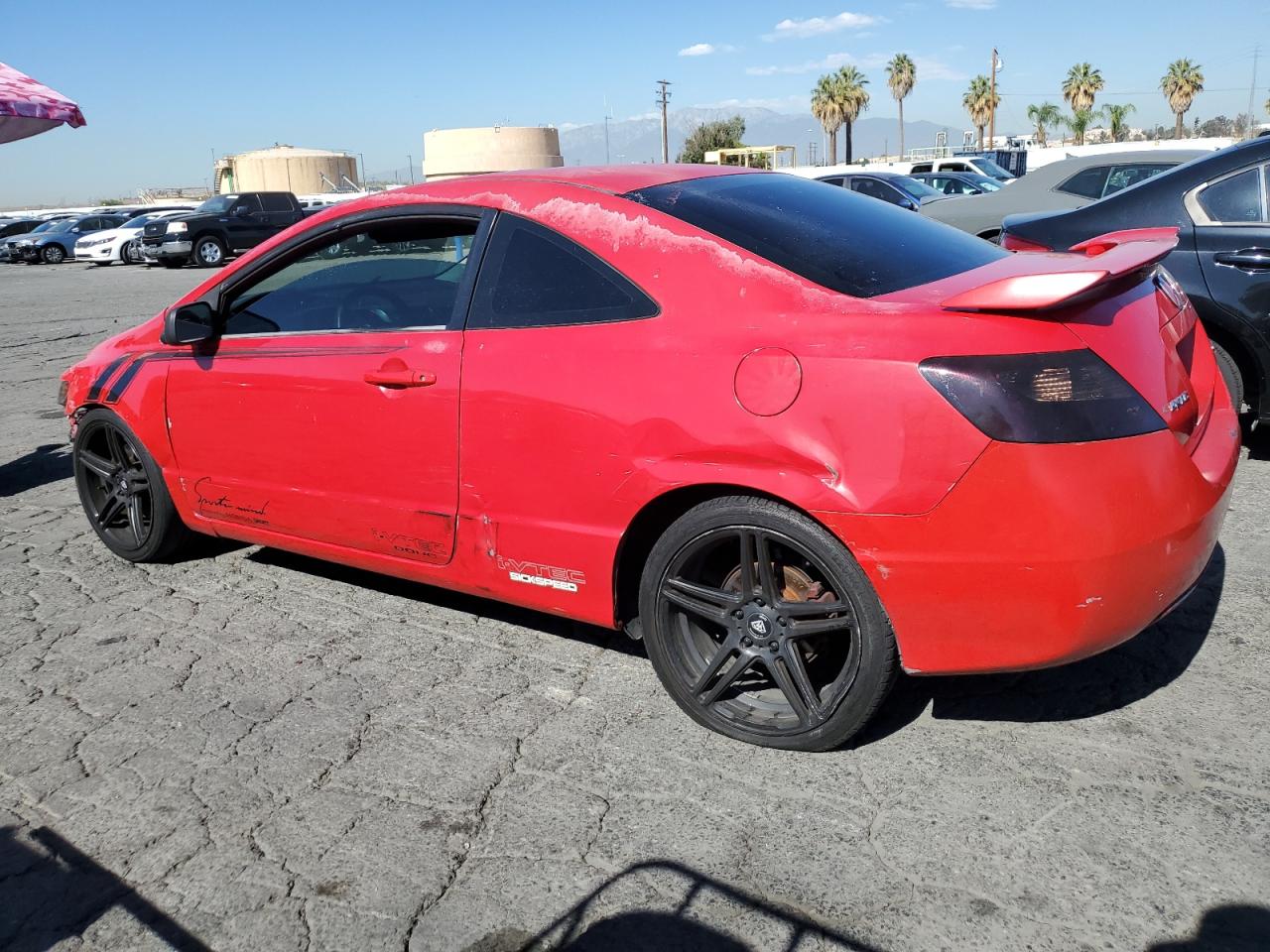 Изображение 2 2006 HONDA CIVIC SI 2006 с VIN 2HGFG21556H711419