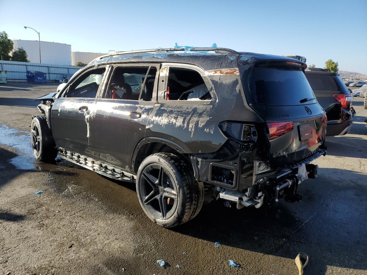 Image 2 of 2020 MERCEDES-BENZ GLS 580 4MATIC 2020 with VIN 4JGFF8GE9LA202628