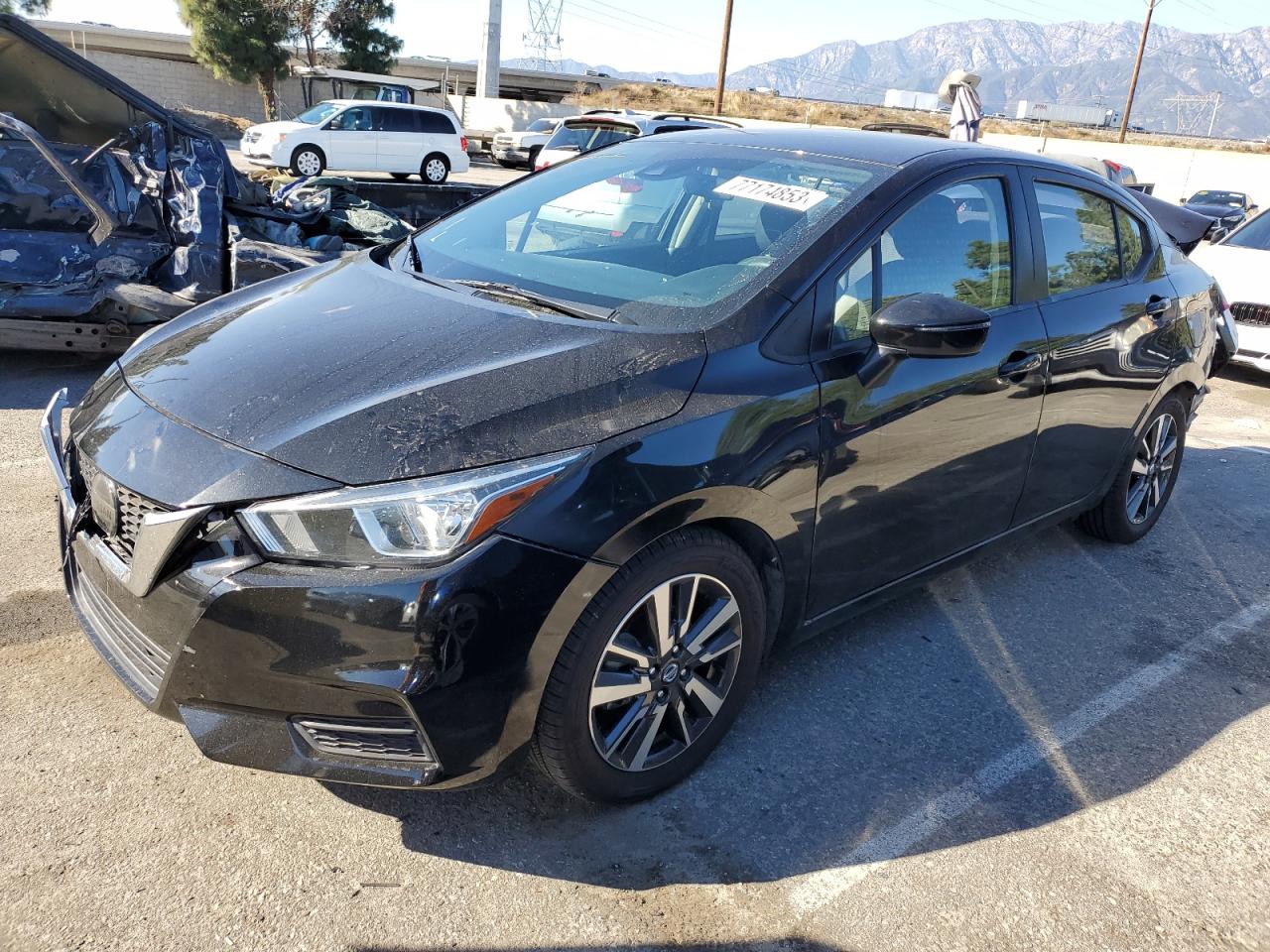 Image 1 of 2021 NISSAN VERSA SV 2021 with VIN 3N1CN8EV5ML876821