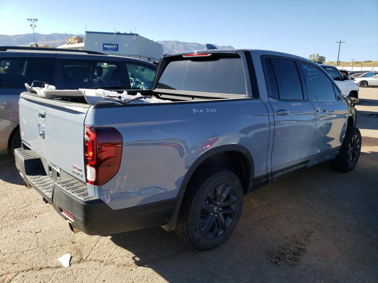 Image 3 of 2023 HONDA RIDGELINE SPORT 2023 with VIN 5FPYK3F10PB036255