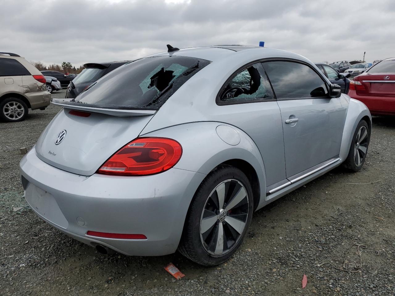 Image 3 of 2012 VOLKSWAGEN BEETLE TURBO 2012 with VIN 3VWVA7AT9CM625600