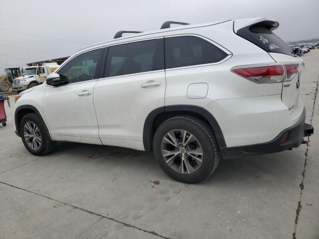 Image 2 of 2015 TOYOTA HIGHLANDER XLE 2015 with VIN 5TDKKRFH1FS041070