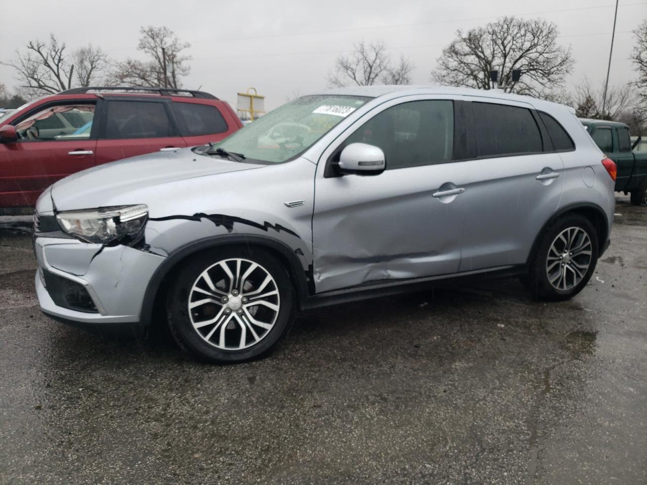 Image 1 of 2017 MITSUBISHI OUTLANDER SPORT ES 2017 with VIN JA4AP3AU2HZ008864