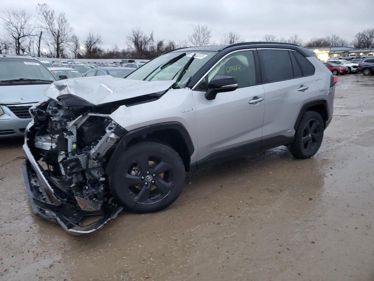 Image 1 of 2019 TOYOTA RAV4 XSE 2019 with VIN JTMEWRFVXKJ017994