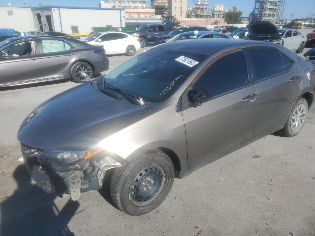 Image 1 of 2018 TOYOTA COROLLA L 2018 with VIN 5YFBURHE2JP740870
