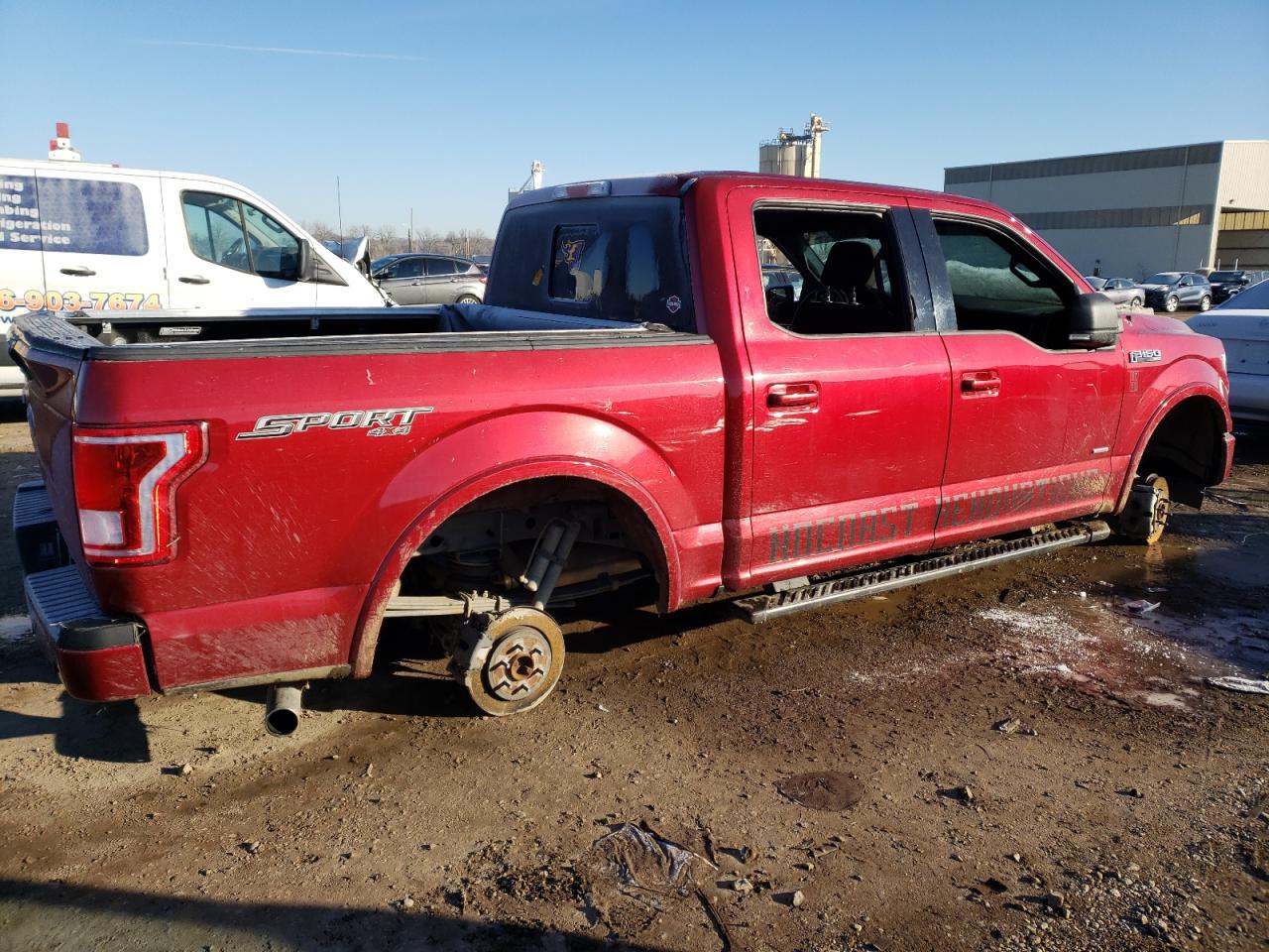 Изображение 3 2017 FORD F150 SUPERCREW 2017 с VIN 1FTEW1EP0HKD25411