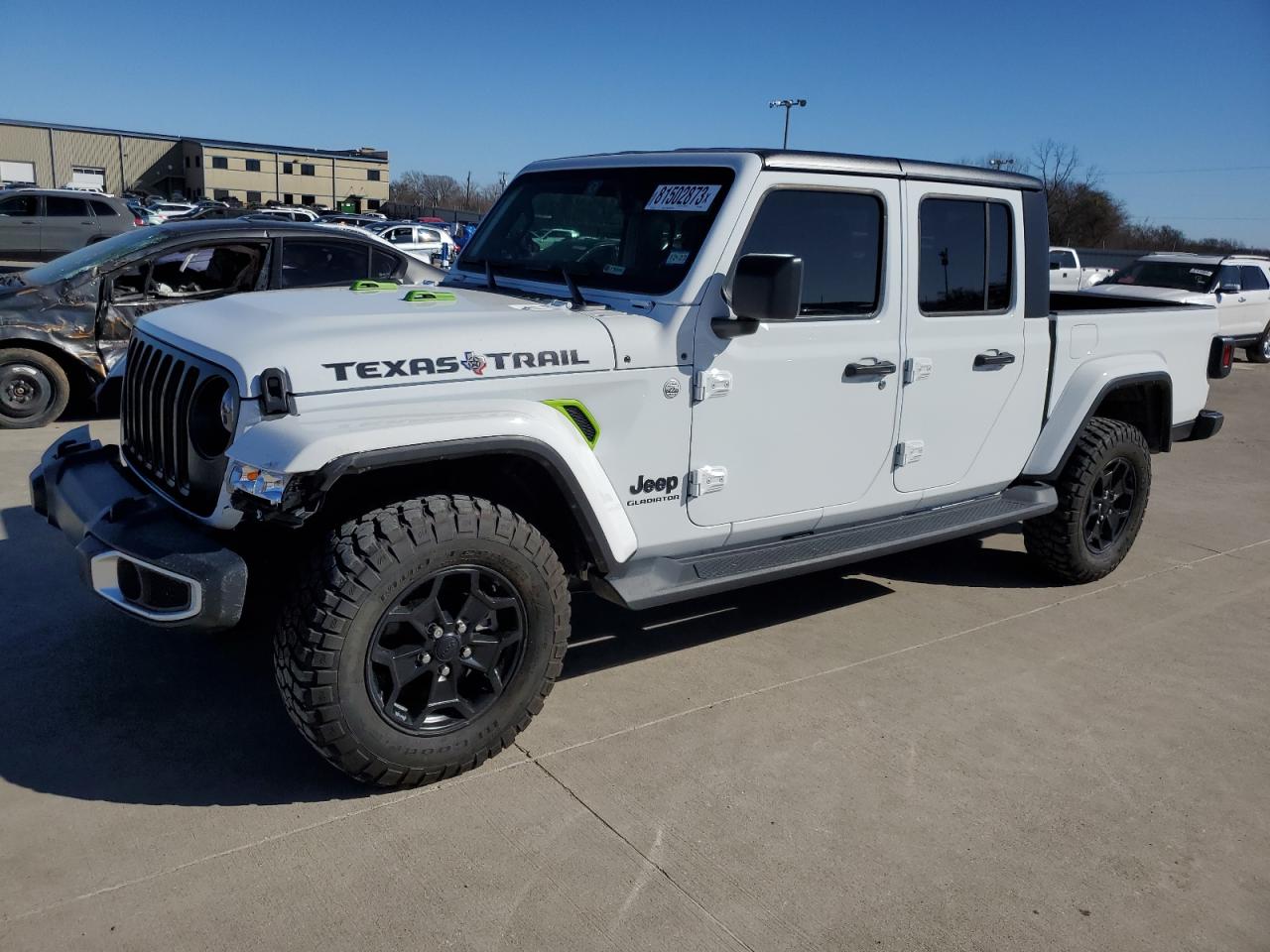 Image 1 of 2021 JEEP GLADIATOR SPORT 2021 with VIN 1C6HJTAG0ML611803