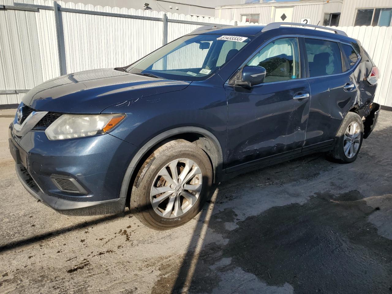 Изображение 1 2015 NISSAN ROGUE S 2015 с VIN KNMAT2MV7FP533895