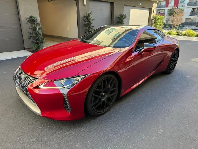 Image 2 of 2018 LEXUS LC 500 2018 with VIN JTHHP5AY4JA003705