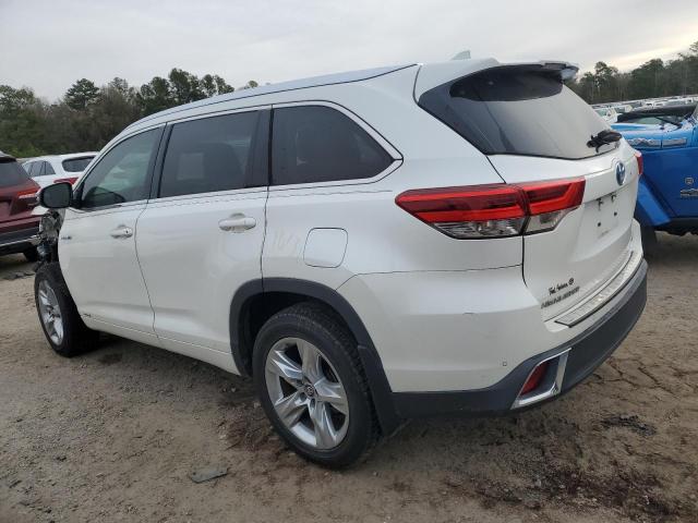 Изображение 2 2018 TOYOTA HIGHLANDER HYBRID LIMITED 2018 с VIN 5TDDGRFH8JS037133