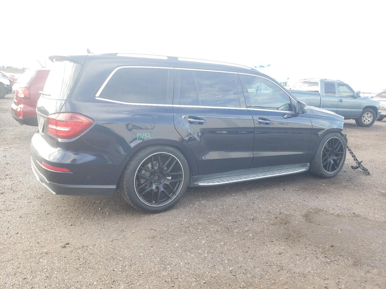 Image 3 of 2018 MERCEDES-BENZ GLS 450 4MATIC 2018 with VIN 4JGDF6EE4JB089743