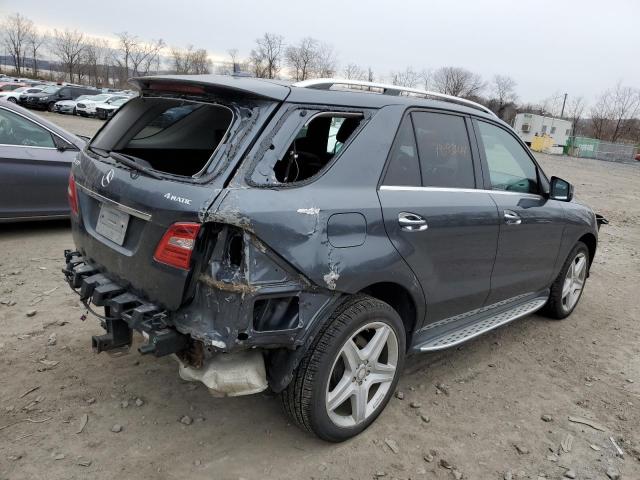 Image 3 of 2015 MERCEDES-BENZ ML 400 4MATIC 2015 with VIN 4JGDA5GBXFA515122