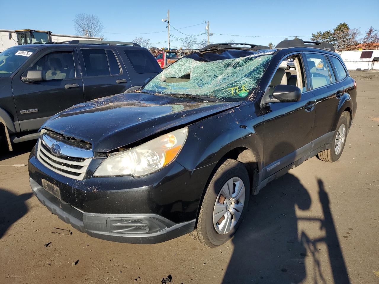 Image 1 of 2011 SUBARU OUTBACK 2.5I 2011 with VIN 4S4BRBAC8B1408533