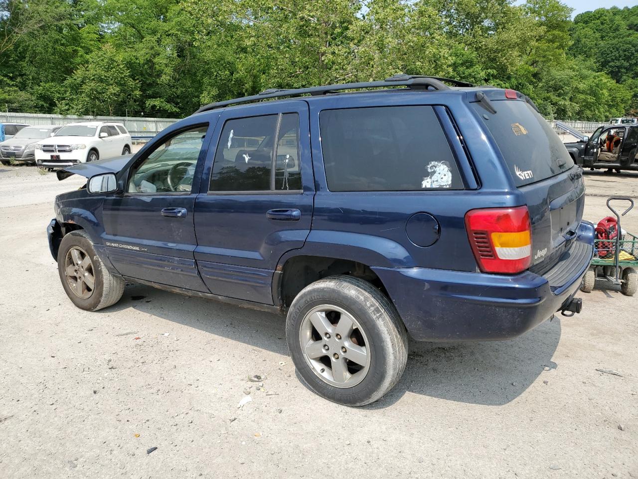 Image 2 of 2004 JEEP GRAND CHEROKEE LIMITED 2004 with VIN 1J4GW58N34C130198