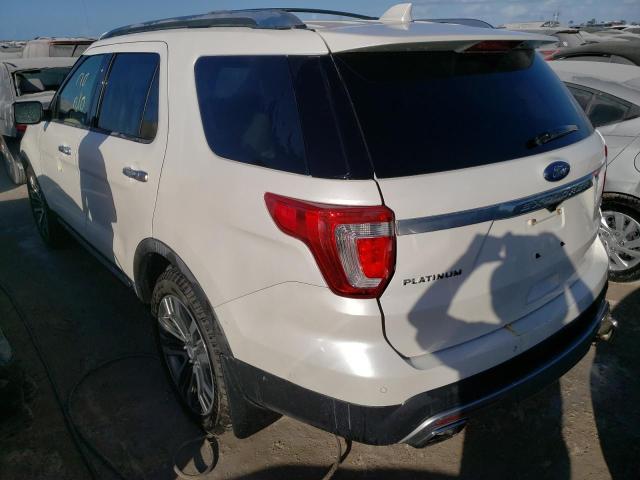 Image 3 of 2016 FORD EXPLORER PLATINUM 2016 with VIN 1FM5K8HT5GGB50552