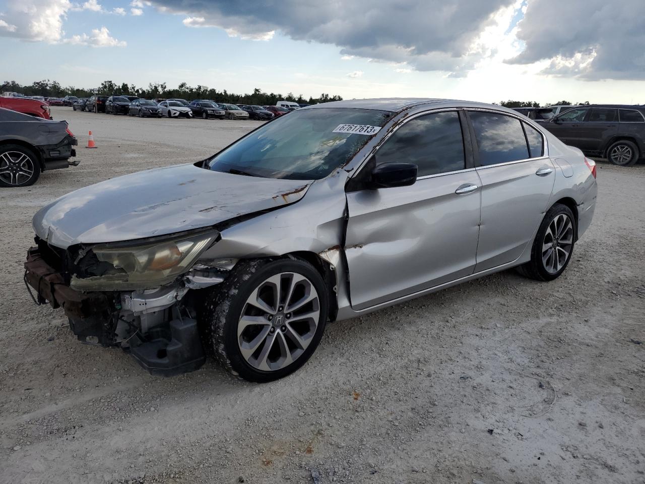 Изображение 1 2014 HONDA ACCORD LX 2014 с VIN 1HGCR2F36EA159107
