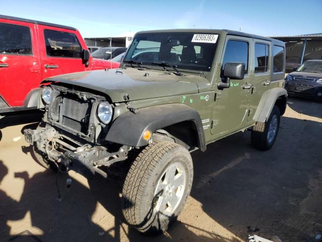 Image 1 of 2015 JEEP WRANGLER UNLIMITED SPORT 2015 with VIN 1C4BJWDG3FL665868