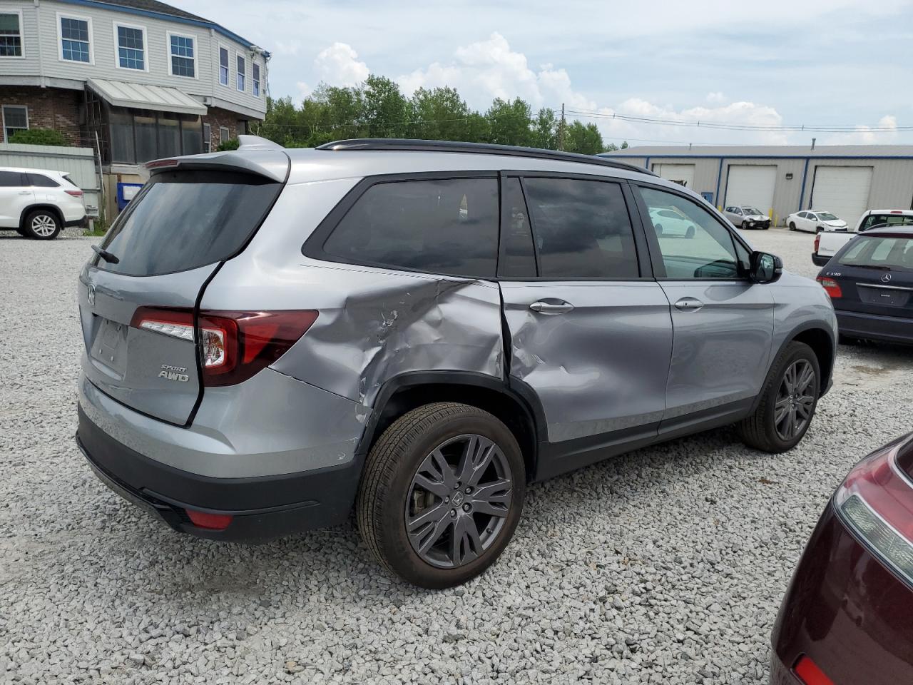 Image 3 of 2022 HONDA PILOT SPORT 2022 with VIN 5FNYF6H38NB079686