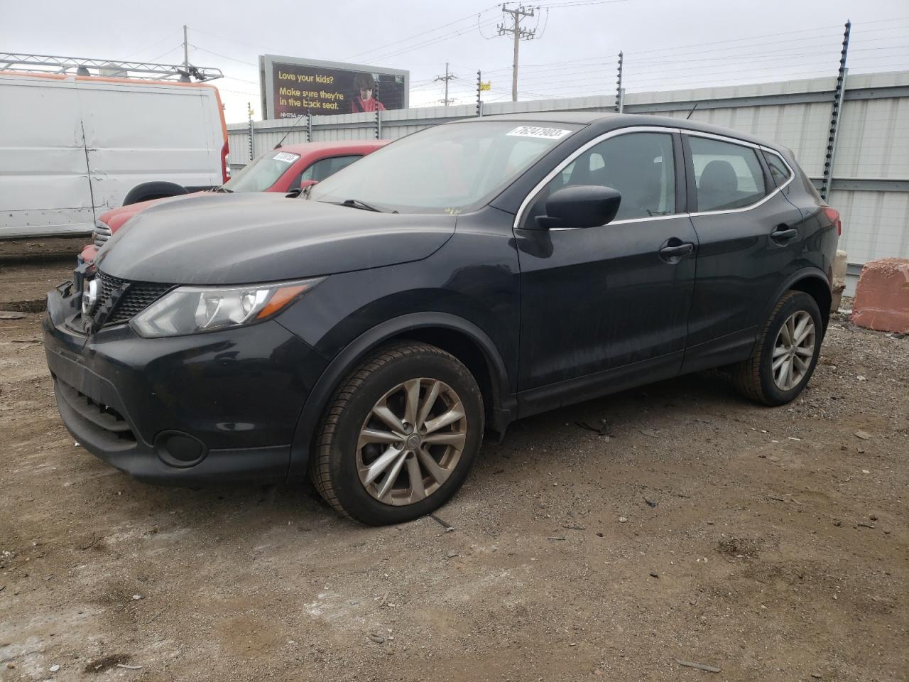 Image 1 of 2017 NISSAN ROGUE SPORT S 2017 with VIN JN1BJ1CR9HW113575