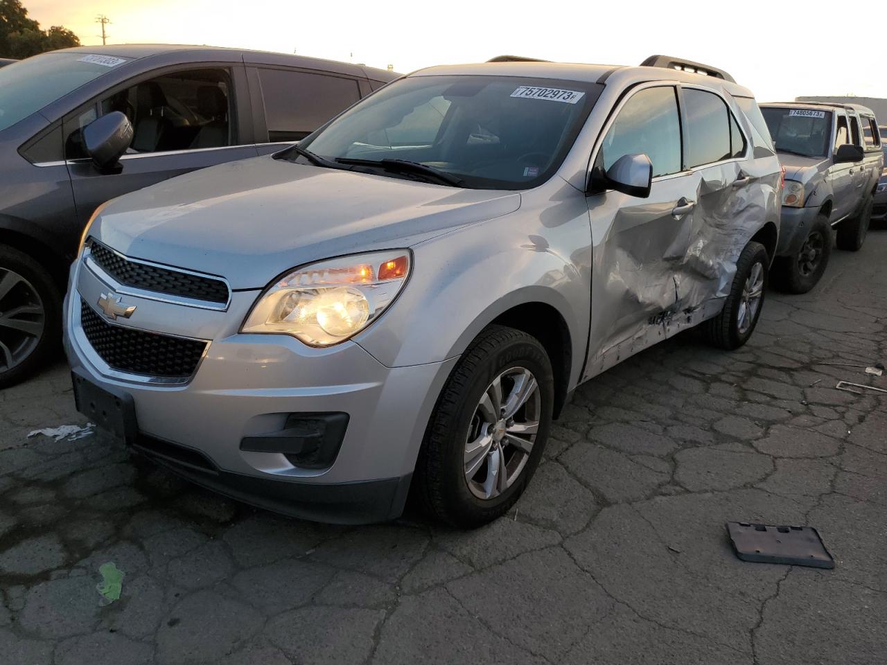 Image 1 of 2013 CHEVROLET EQUINOX LT 2013 with VIN 2GNFLEEKXD6404596