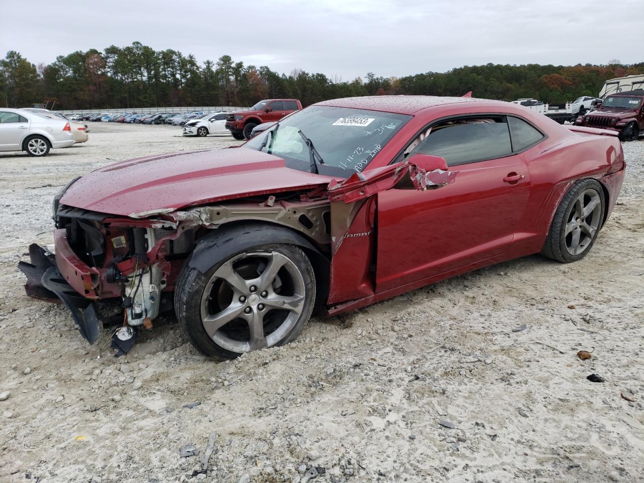 Изображение 1 2014 CHEVROLET CAMARO LT 2014 с VIN 2G1FC1E30E9304218