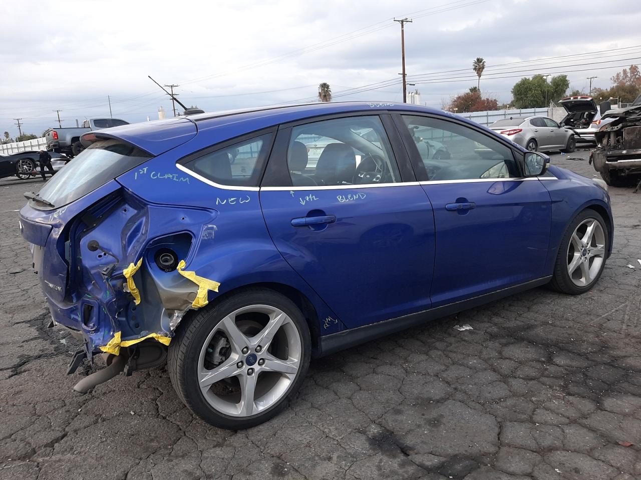 Obraz 3 z 2014 FORD FOCUS TITANIUM 2014 z VIN 1FADP3N24EL198649