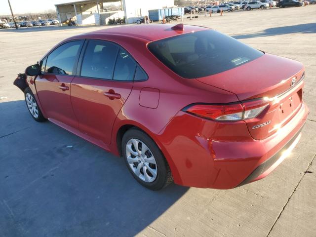 Image 2 of 2020 TOYOTA COROLLA LE 2020 with VIN 5YFEPRAE8LP018157
