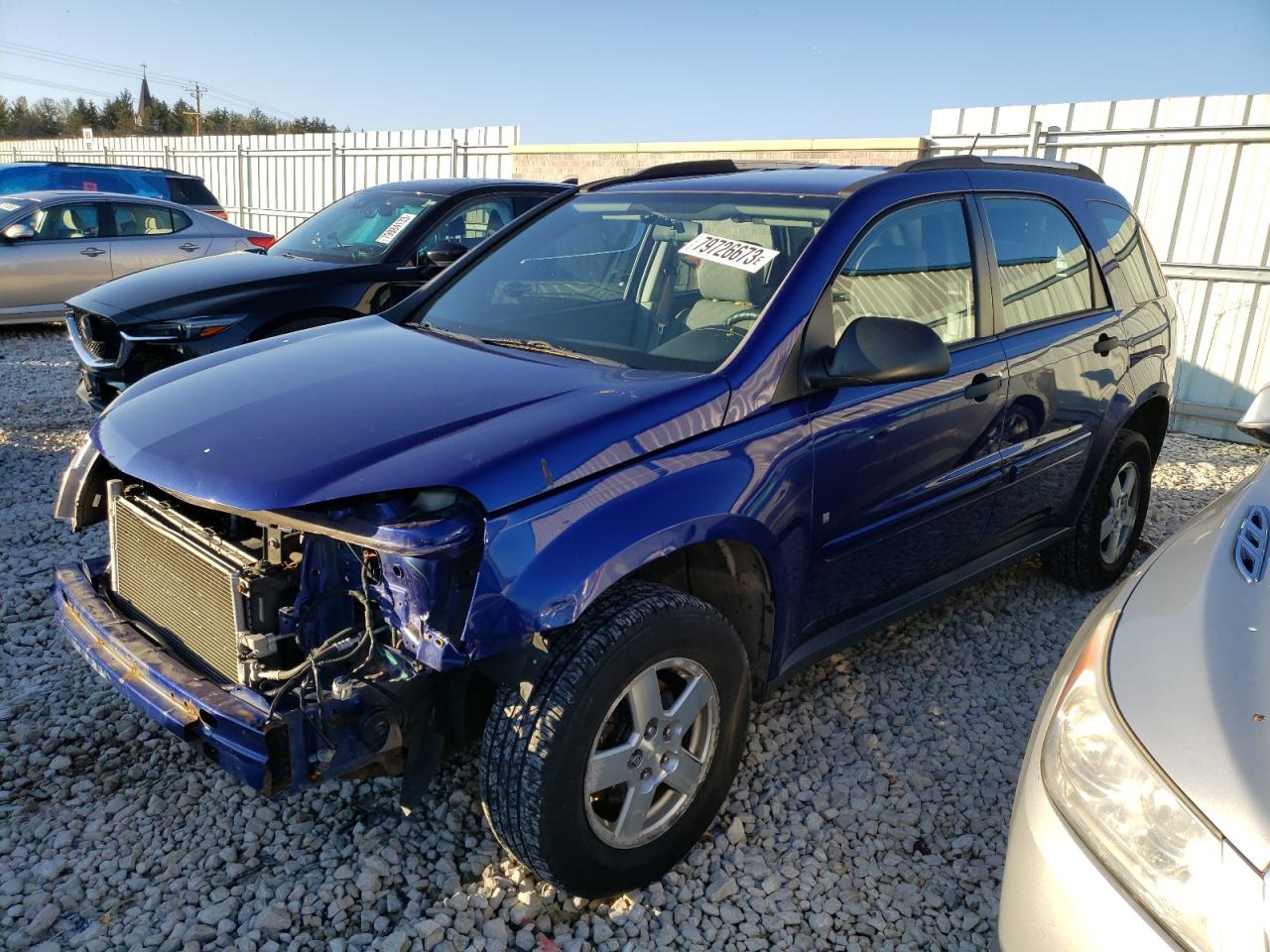 Image 1 of 2007 CHEVROLET EQUINOX LS 2007 with VIN 2CNDL13F476069351