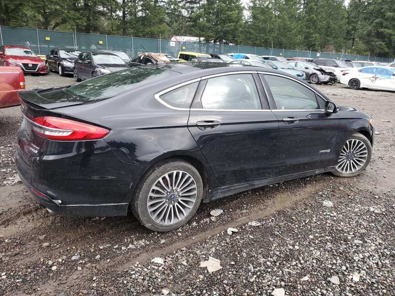 Obraz 3 z 2018 FORD FUSION TITANIUM/PLATINUM HEV 2018 z VIN 3FA6P0RU2JR206035
