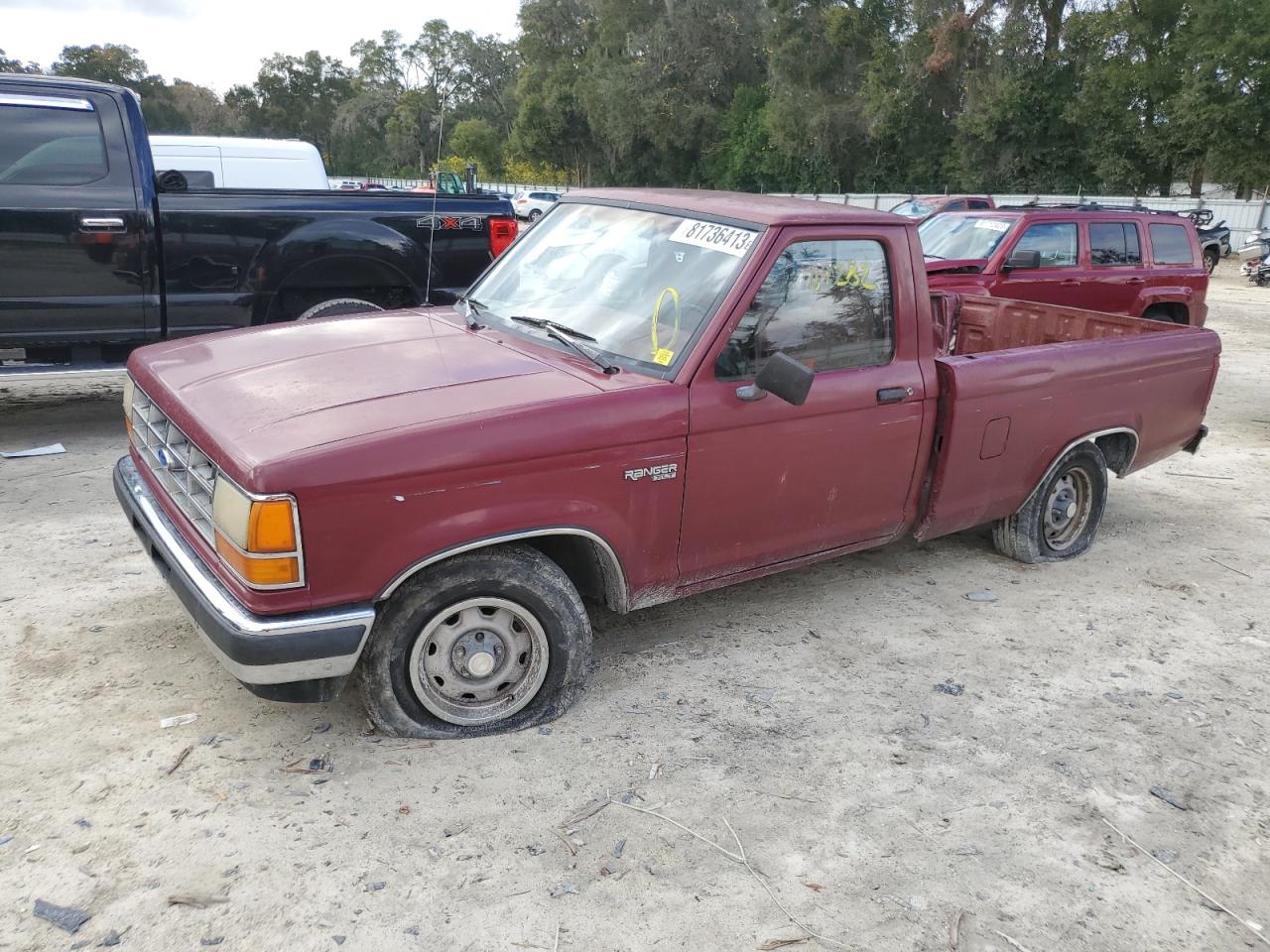 Image 1 of 1991 FORD RANGER  1991 with VIN 1FTCR10A6MUB05089