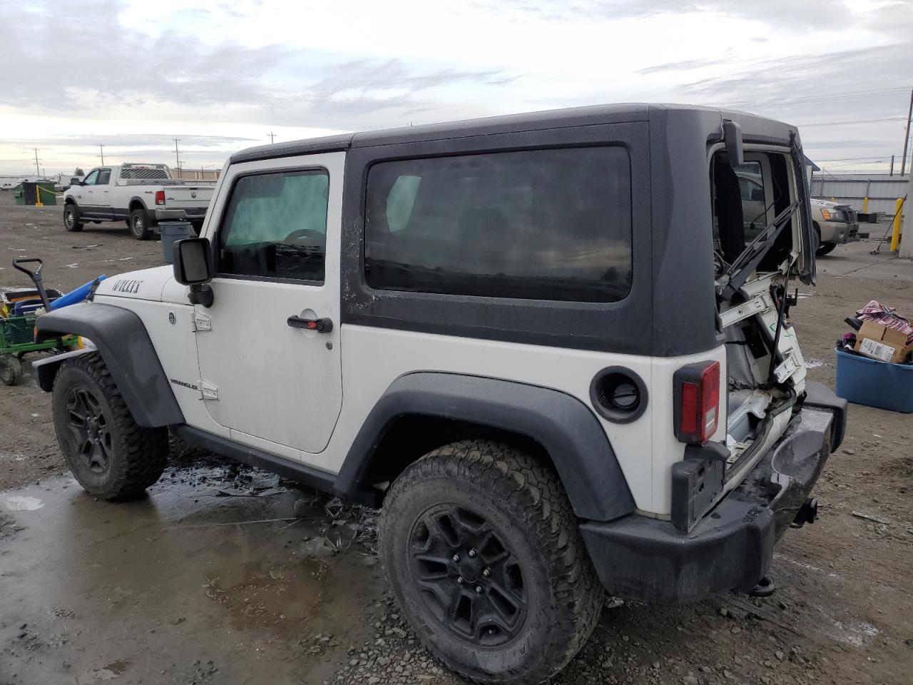 Image 2 of 2016 JEEP WRANGLER SPORT 2016 with VIN 1C4AJWAG0GL173784