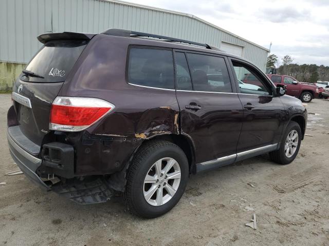 Image 3 of 2012 TOYOTA HIGHLANDER BASE 2012 with VIN 5TDBK3EH7CS111908