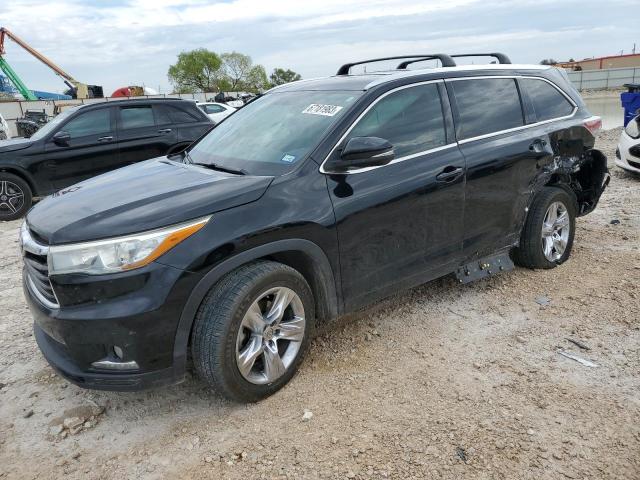 Image 1 of 2015 TOYOTA HIGHLANDER LIMITED 2015 with VIN 5TDYKRFH5FS112281