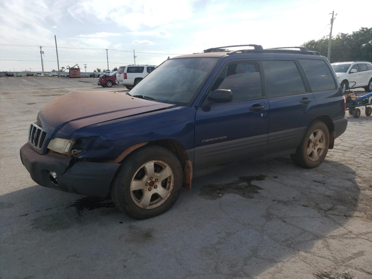 Изображение 1 2002 SUBARU FORESTER L 2002 с VIN JF1SF63592H700255