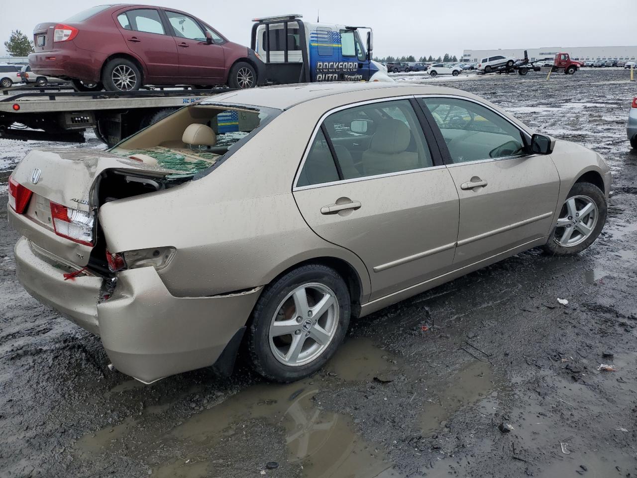 Image 3 of 2003 HONDA ACCORD EX 2003 with VIN JHMCM56663C040630
