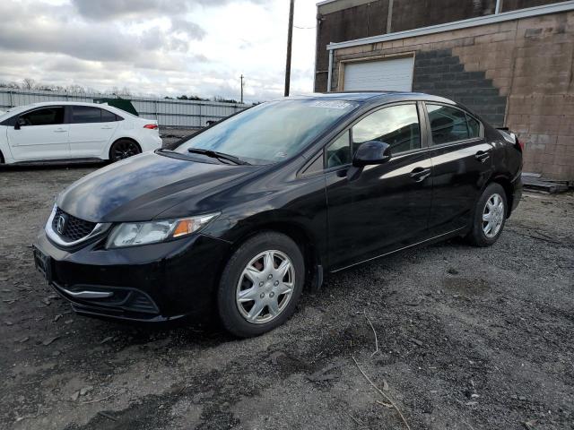 Image 1 of 2013 HONDA CIVIC LX 2013 with VIN 2HGFB2F51DH547428