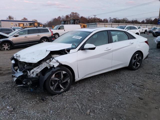 Image 1 of 2021 HYUNDAI ELANTRA LIMITED 2021 with VIN 5NPLP4AGXMH014864