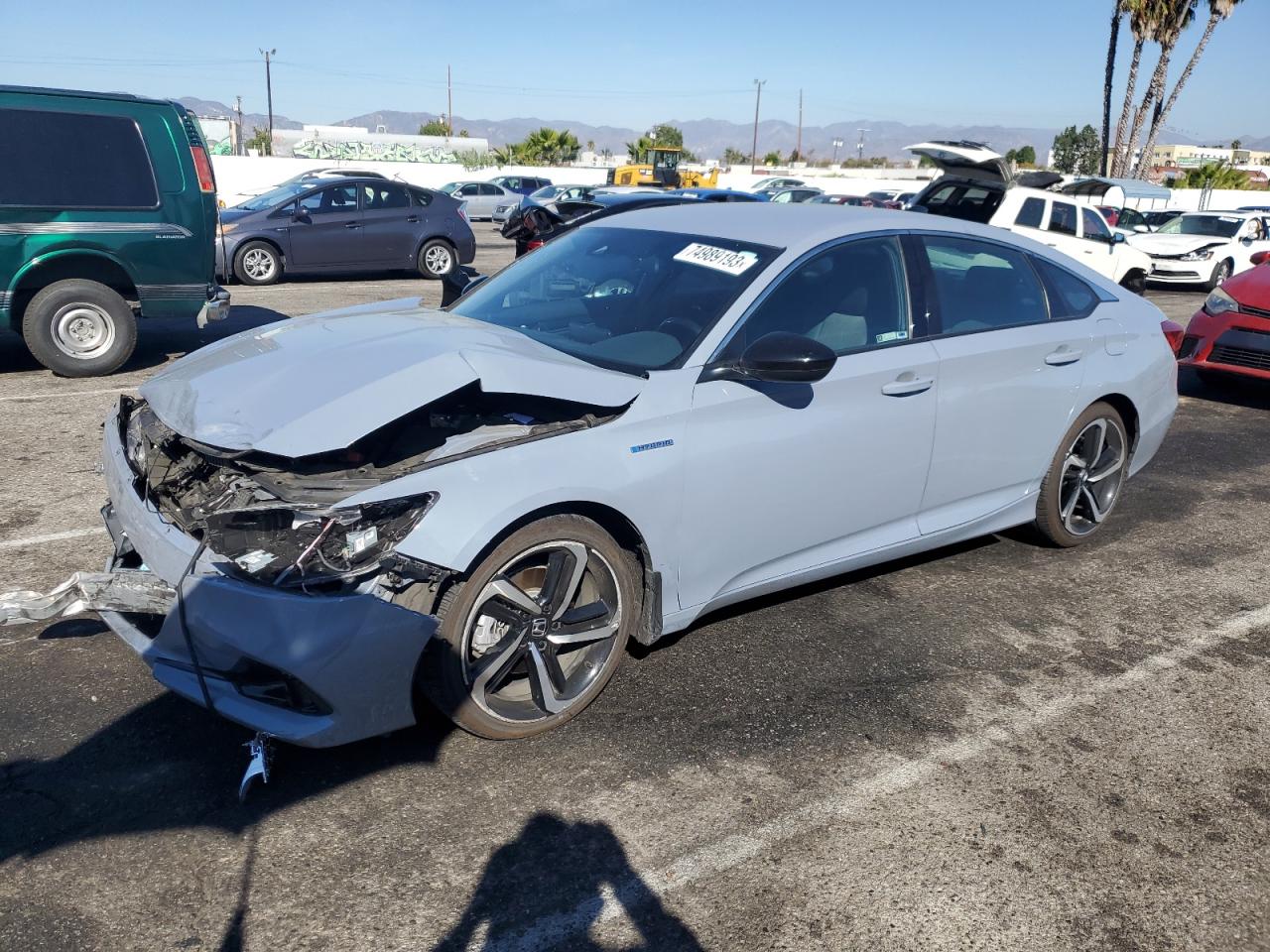 Obraz 1 z 2022 HONDA ACCORD HYBRID SPORT 2022 z VIN 1HGCV3F27NA025148