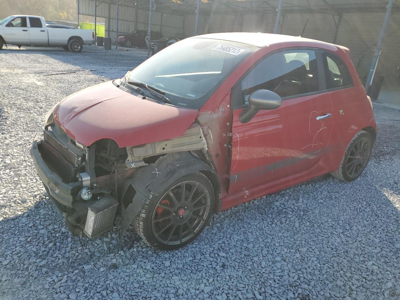 Image 1 of 2013 FIAT 500 ABARTH 2013 with VIN 3C3CFFFH0DT689949
